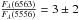 \hbox{$\frac{F_{\lambda}(6563)}{F_{\lambda}(5556)}= 3\pm 2$}