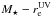 Mathematical equation: \hbox{$M_{\star}-r_{\rm e}^{\rm UV}$}