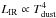 Mathematical equation: \hbox{$L_{\rm IR}\propto T_{\rm dust}^4$}