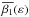 \hbox{$\overline{\beta_1}(\varepsilon)$}