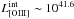\hbox{$L_{\rm [O III]}^{\rm int}\sim 10^{41.6}$}
