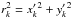 \hbox{$r_k^2 = {x'_k}^2 + {y'_k}^2$}