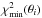 \hbox{$\chi^2_{\rm min}(\theta_i)$}