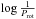 \hbox{$\log \frac{1}{P_{\rm rot}}$}