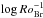 \hbox{$\log Ro_{\rm Br}^{-1}$}