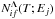 \hbox{$N_{if}^{\Lambda}(T; E_j)$}
