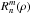 \hbox{$R_n^m (\rho)$}