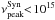 \hbox{$\nu^{\mathrm{Syn}}_{\mathrm{peak}}\!\! <\! 10^{15}$}