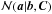 \hbox{$\mathcal{N}(\boldsymbol{a}|\boldsymbol{b},\boldsymbol{C})$}