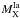 \hbox{$ M_\text{X}^\text{Ia}$}