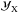 \hbox{$\mathcal{Y}_{\rm X}$}