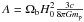 \hbox{$A=\Omega_{\rm b}H_0^2\frac{3c}{8\pi Gm_{\rm p}}$}