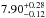\hbox{$7.90^{+0.28}_{-0.12}$}