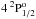 \hbox{$4\, ^{2}\textrm{P}_{1/2}^{\textrm{o}}$}