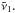 \hbox{$\tilde{\nu}_{1}.$}