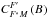 \hbox{$ C_{F^{\ast }M}^{F^{\prime }}\left( B\right) $}