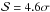 \hbox{$\mathcal{S}= 4.6\sigma$}