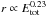 \hbox{$r \propto \Etot^{0.23}$}