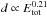 \hbox{$d \propto \Etot^{0.21}$}