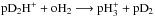 \hbox{$\rm pD_2H^+ + oH_2 \longrightarrow pH_3^+ + pD_2$}