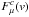 \hbox{$F^c_{\mu}(v)$}