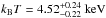 \hbox{$k_{\rm B}T=4.52^{+0.24}_{-0.22}~\rm keV$}
