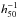 \hbox{$h_{50}^{-1}$}