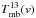\hbox{$T^{13}_\mathrm{mb}(v)$}
