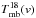 \hbox{$T^{18}_\mathrm{mb}(v)$}