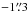 \hbox{$-1\farcs3$}