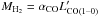 \hbox{$M_\mathrm{H_2}=\alpha_\mathrm{CO}\lpcol10$}