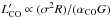 \hbox{$\lpco \propto (\sigma^2 R)/(\alpha_\mathrm{CO} G)$}