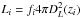 \hbox{$L_i = f_{i} 4 \pi D_{L}^{2} (z_{i})$}