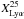 \hbox{$X_\mathrm{\lya}^{25}$}