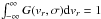 \hbox{$\int_{-\infty}^\infty G(v_r,\sigma){\rm d}v_r=1$}