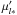 \hbox{$\mu'_{l*}$}