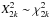 \hbox{$X^2_{2k} \sim \chi^2_{2k}$}