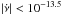 \hbox{$|\dot{\nu}| < 10^{-13.5}$}