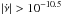 \hbox{$|\dot{\nu}| > 10^{-10.5}$}