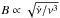 \hbox{$B \propto \sqrt{\dot{\nu}/\nu^3}$}