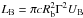 \hbox{$L_{\rm B}=\pi c R_{\rm b}^2 \Gamma^2 U_{\rm B}$}