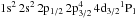 \hbox{$\rm 1s^2\,2s^2\,2p_{1/2}\,2p_{3/2}^4\,4d_{3/2} {}^1P_1$}