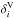 \hbox{$\delta^{\rm V}_{i}$}