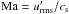 \hbox{$\Ma=\urmsp/\cs$}