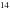 \hbox{${}^{14}$}