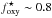 \hbox{$f_{\rm oxy}^{\star} \sim 0.8$}
