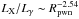\hbox{$L_{\rm X}/L_\gamma \sim R_{\rm pwn}^{-2.54}$}