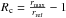 \hbox{$R_{\rm c}=\frac{r_\mathrm{max}}{r_\mathrm{ref}} -1$}