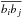 \hbox{$\overline{b_i b_j}$}