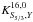 \hbox{$K_{S_{\!5/3},Y}^{16,0}$}